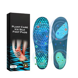 Plant Care Ice Silk Insole, Ice Silk Arch Support Insole, Arch Pain Foot Repair Orthopedic Insole, Promote Blood Circulation, Relieve Joint Pain