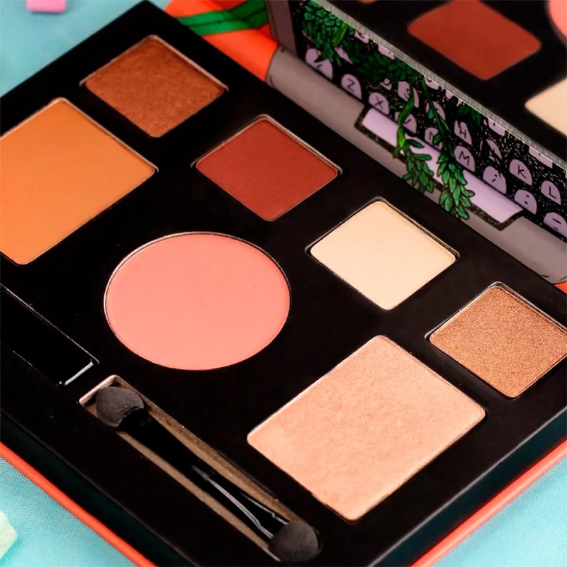 Yuya Maquinita Set Maquillaje 4 en 1 Rostro Con Brochas