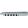 Faber-Castell Grip 2001 Triangular Eraser Grey & Tin Sharpener