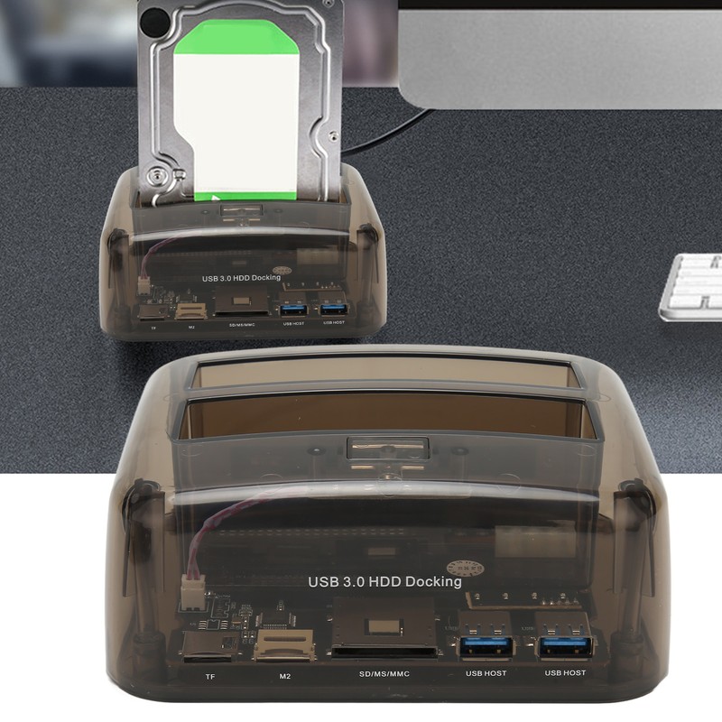 USB 3.0 to SATA IDE Dual Bay External Hard Drive