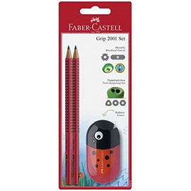 Faber Castell 183570"Grip 2001" Pencil-Set (Pack of 3)