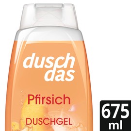 Duschdas Shower Gel Peach XXXL Shower Bath with Pampering Fragrance Formula Provides a Refreshing Start to the Day 675 ml