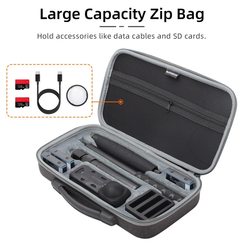 CamGo Sunnylife Combo Carry Case for Insta360 X4 / X5