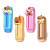 4 Pack Animal Eraser Sliding Push Pull Capybara Eraser Retractable