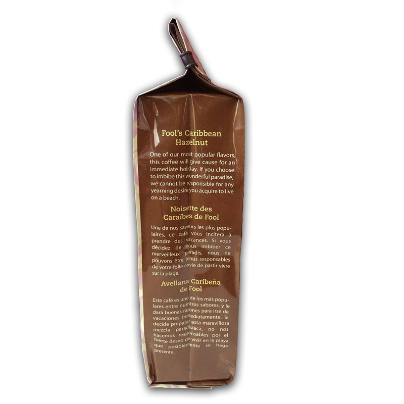 Coffee Fool's Caribbean Hazelnut (Whole Bean)