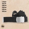 shenky Fabric Belt | 4 cm Width | 112 cm