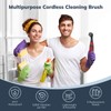 LifeBasis Cordless Electric Cleaning Brush, Mini Power Scrubber for Cleaning