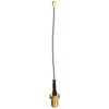 Mono Wireless Antenna Cable 3.9 inches (100 mm) [SMA-J/UFL] MW-C-UJ-10-1