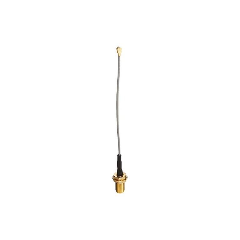 Mono Wireless Antenna Cable 3.9 inches (100 mm) [SMA-J/UFL] MW-C-UJ-10-1