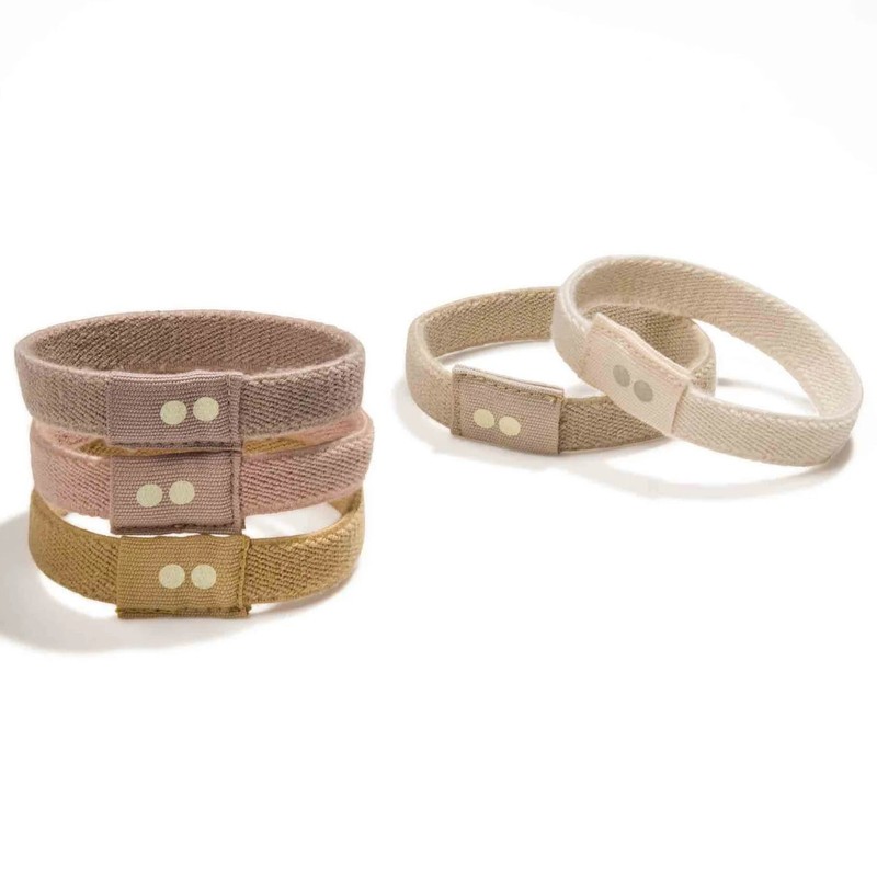 Kooshoo Cotton Organic Hair Ties, Blonde