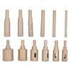 12Pcs Diamond Hole Saw Kit Carbon Steel 6 to 35mm