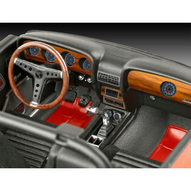 Revell 07729 70 Shelby Mustang GT500 1:25 Scale Unbuilt/Unpainted Plastic