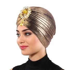 Fortune Teller Head Scarf - Fortune Teller Costume, Turbans for Women, Gold Hat, Fortune Teller Costume Women, Fortune Teller Costume Accessories, Gold Costume, Vintage Turban Hat, Gold Turbans Women