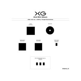 XG 2nd Mini Album, AWE -XG ver.- (VINYL) Target Exclusives, Includes Cover, Vinyl Disc, Inner Sleeve, Photo Book, Photo Card, Solo Trading Card