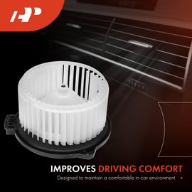 A-Premium HVAC Heater Blower Motor Assembly Compatible with Jaguar Vehicles - F-Type 2014-2016, XK 2007-2015, XKR 2007-2015, XKR-S 2012-2014