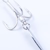 Orurdo QB500153a04n0 Triple Hook with Blade Set of 10 Metal