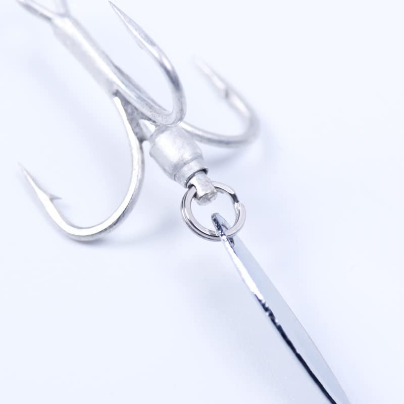 Orurdo QB500153a04n0 Triple Hook with Blade Set of 10 Metal