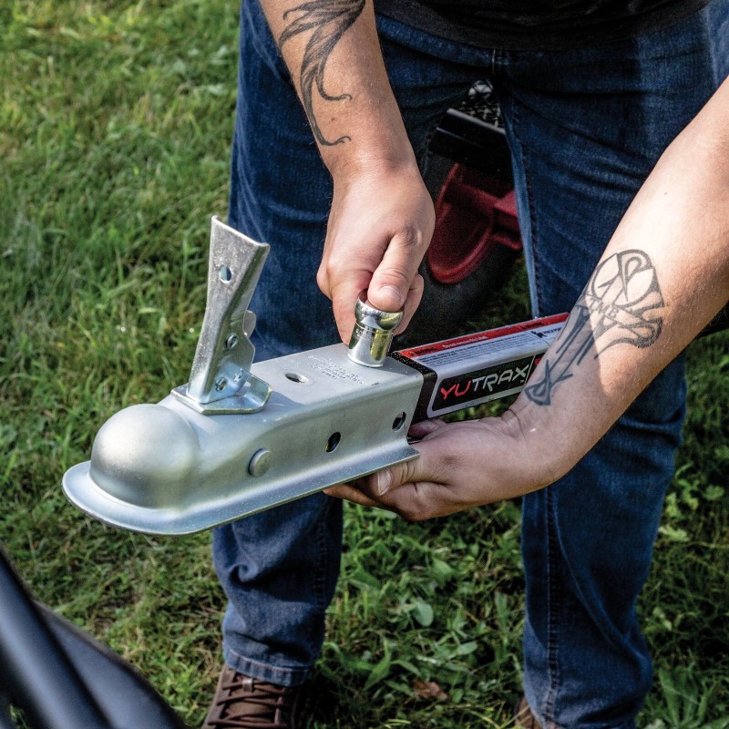 YUTRAX 2” Ball Hitch, ATV Trailer Accessory, Designed Exclusively for