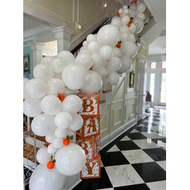 TNWBA White Balloons 100 pcs 12 inch Balloons,Birthday Wedding Baby Shower Party Decoration
