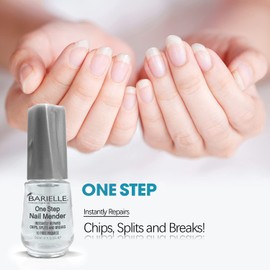 Barielle One Step Nail Mender .47 oz. - Repairs Split, Chipped and Damaged Nails Clear