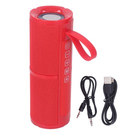 10W Bluetooth Speaker Portable LED Light Dual Speaker Bluetooth Speaker Wireless Outdoor Speaker with Silicone Hanging Strap