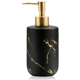 Soap Dispenser, Wieat Ceramics Hand Soap Dispenser, Marble Soap Dispenser pump, Pump Bottle Dispenser, Soap Dispenser Bottle,Vanity Countertop Accessory,Washing Accessories for Bathroom Kitchen Sink