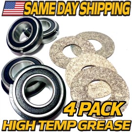 For Exmark (4) Wheel Bearings 136-4190 w/Seal for ExMark Quest 13x6.50-6 133-4427 125-5581