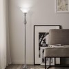 Torchiere Floor Lamp for Living Room, Standing Lamp with White
