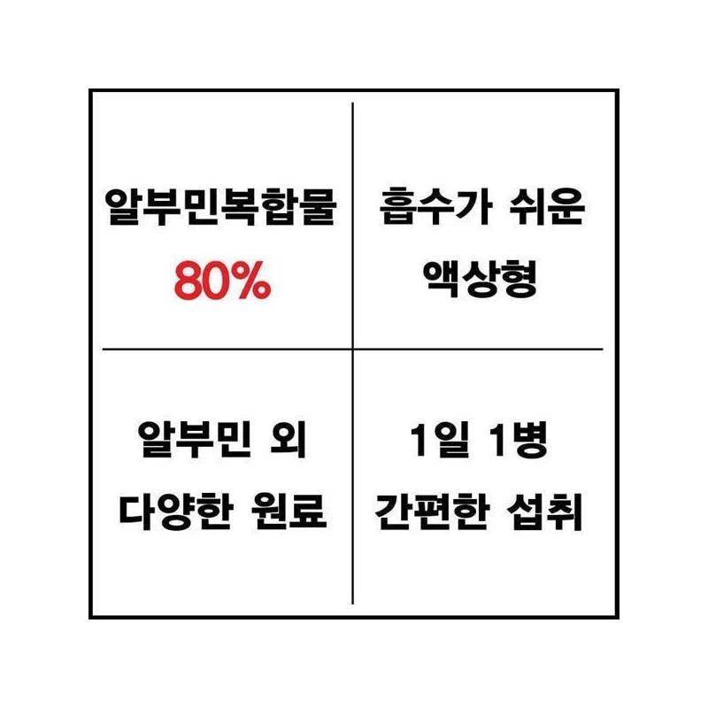 Boryeong Albumin Gold Drinking Albumin 25ml 30 bottles liquid for