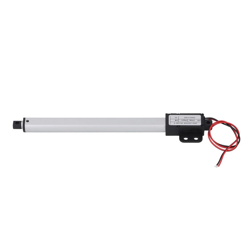 24V Linear Actuator, 30mm/s Speed, 20N Thrust, 150mm Stroke, Aluminium