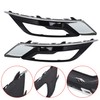 munirater 2-Pack Front Bumper Fog Light Cover Grilles Replacement for