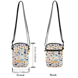 Lywjyb Birdgot Alaska Cruise Team Crossbody Bag Alaska Cruise Squad Gift Cruise Travel Gift Travel Merch (Alaska cr CA)