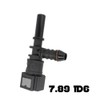SPORTARC 10pcs Quick Connector, 7.89 ID6 Female Car Fuel Line