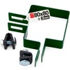Corner clamp, fence clamp, struts, mesh fence, 90 degrees, for