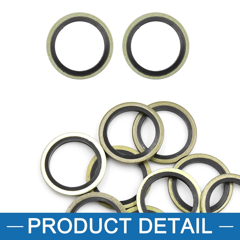 A ABSOPRO Oil Crush Washers 20mm ID. 28mm OD. Drain