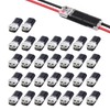 YINKE Wire Connectors, Set of 30, Connection Terminals, 2 Needle