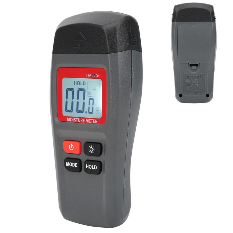 UA22G+ Professional Wood Moisture Meter Portable Timber Humidity Tester Damp