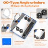 45° Tile Chamfering Tool with 4Pcs Diamond Saw Blades, Angle