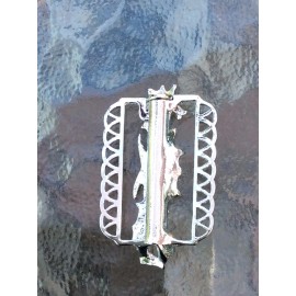 Oriental Secret Garden Silver Plated sea horse Magnetic Slide Tube or Lip stick Clasp. (S02S)