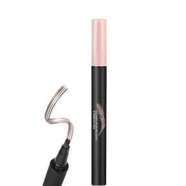 Microblading Liquid Eyebrow Pen - Micro Line, Tint, Filling the Eyebrow, Waterproof and Smudge-proof Eyebrow Brush Pen for Natural Hair-like Strokes, Long-Lasting, Caramel Blonde
