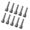 Professional Drywall Screwdriver Bits Set 10Pcs 50mm Chrome Steel Magnetic