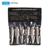 PATIKIL 3/16 Inch Diamond Chainsaw Sharpener, 18 Pack Titanium Plating