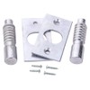 Heavy Duty Security Nickel Hinge Bolt Door Security Hinge Side