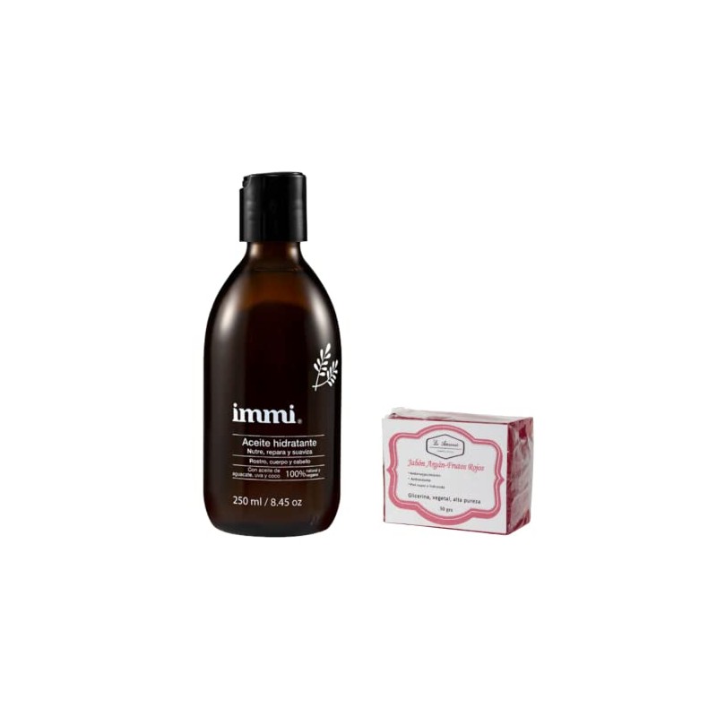 Immi Aceite Hidratante 250ml Cuerpo Rostro y Cabello