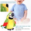 Cartoon Cute Electric Recording Learning Talking Plush Parrot Early Education