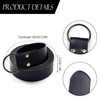 keland 2 pieces Renaissance accessories leather sword belt holder sword