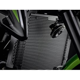 Evotech Performance Radiator Guard compatible for Kawasaki Z900 Models. Years 2017 to 2024. PRN013809