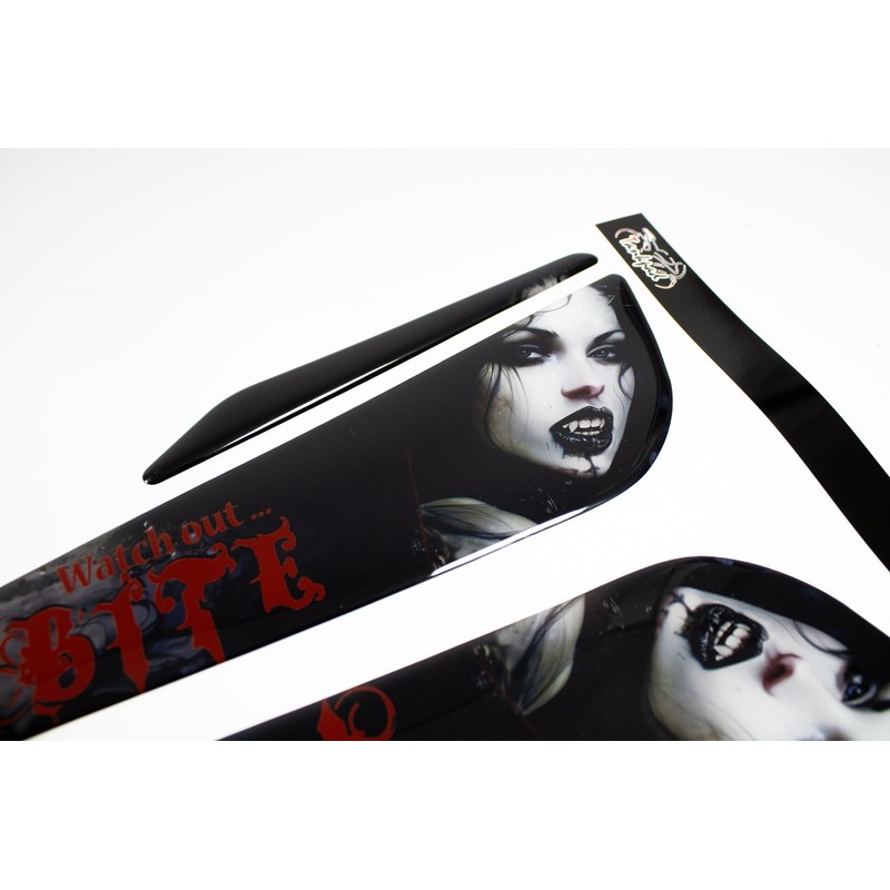 Tankpad Motorcycle Side Vampire Bruxa Dracula Compatible with Kawasaki X802101VA
