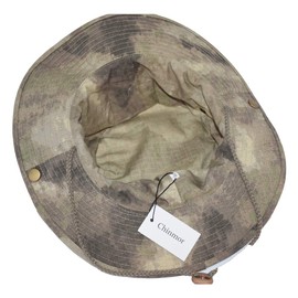 Chinmor Head Wear/Boonie Hat Cap for Wargame,Sports,Fishing &Outdoor Activties with USA Patch Grey