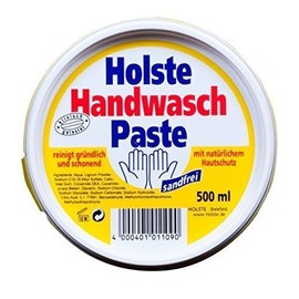 HOLSTE Hand Wash Paste Sand Free, Clinically Tested, Yellow Tin